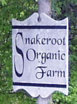 Sign at end of driveway.